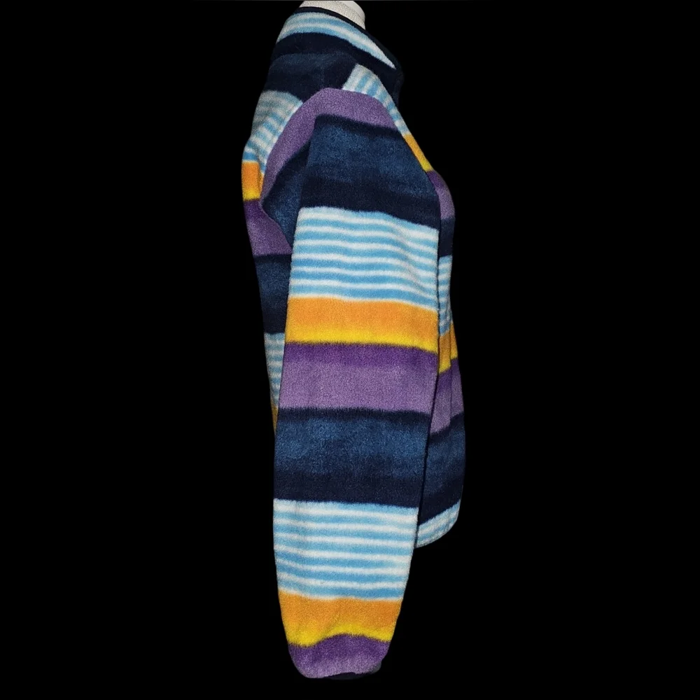 Patagonia Unisex Synchilla Snap-T Fleece Pullover 2016 Painted Fitz Stripe Sz XS - Picture 4 of 16